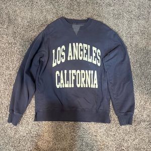 Brandy/ PacSun blue Crewneck